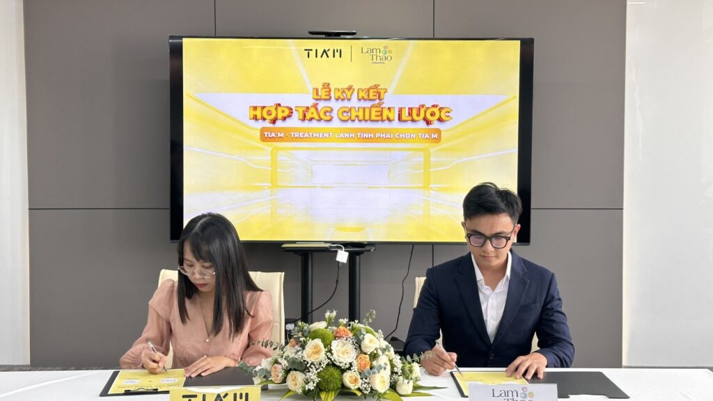 TIA'M và Lam Thảo Cosmetics ký kết hợp tác chiến lược